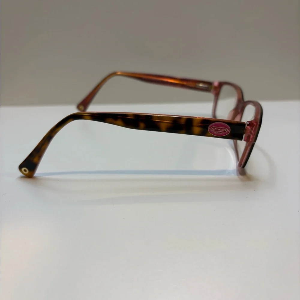 COACH‎ EYEGLASSES HC6040 (Brooklyn) 5115 (Tortoise/Pink) 52•16•135 COACH GLASSES
